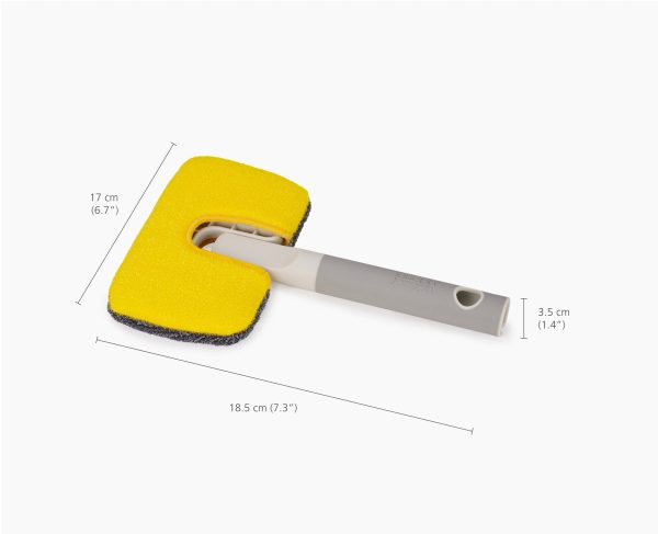 CleanTech? 2-in-1 Surface Scrubber Tool with Extension Pole - Image 8