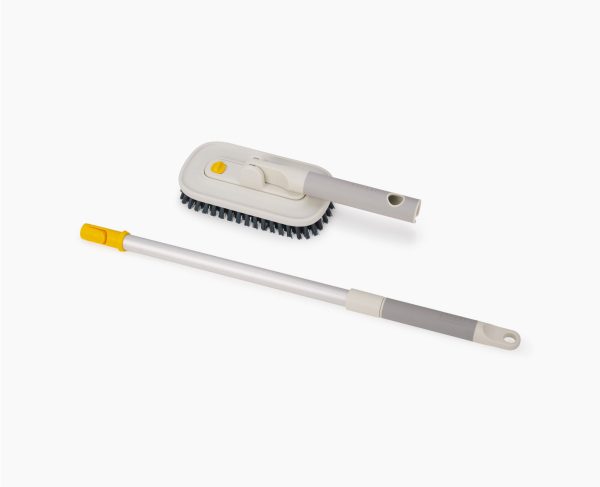 CleanTech? 2-in-1 Tile Scrubber Tool with Extension Pole - Image 3