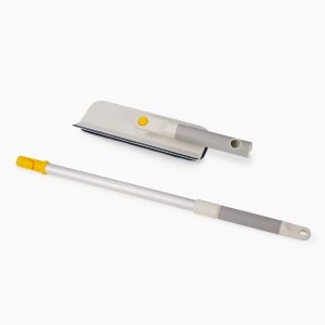 CleanTech? 2-in-1 Glass Cleaning Tool with Extension Pole