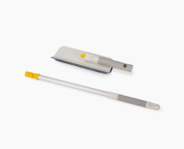 CleanTech? 2-in-1 Glass Cleaning Tool with Extension Pole - Image 3