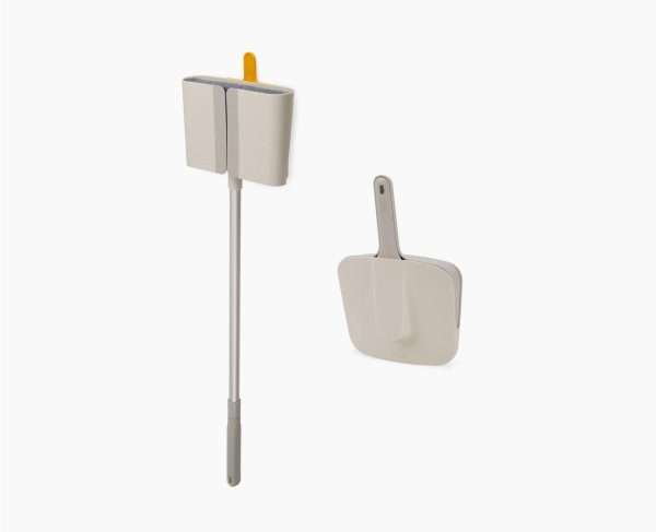 CleanTech? Wall-mounted Broom, Dustpan & Brush Set - Image 3