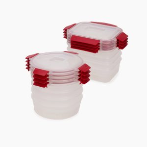 Nest? Lock 16-Piece Red Container Set