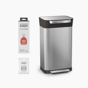 Titan 30L Stainless-steel Trash Compactor Starter Set