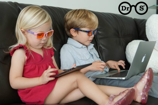 Boys Blue Blocking Glasses - Image 5
