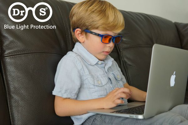 Boys Blue Blocking Glasses - Image 4