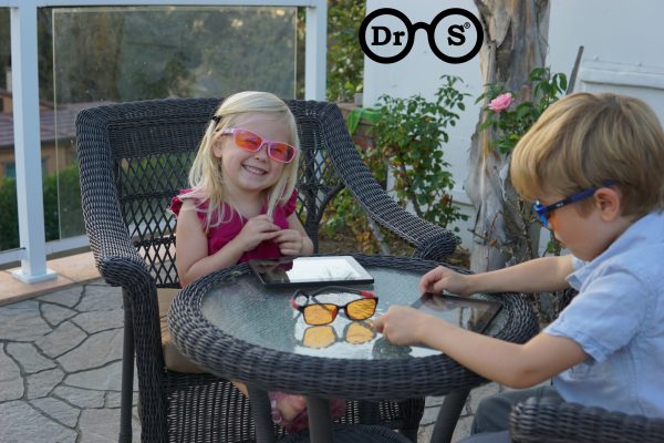 Boys Blue Blocking Glasses - Image 6