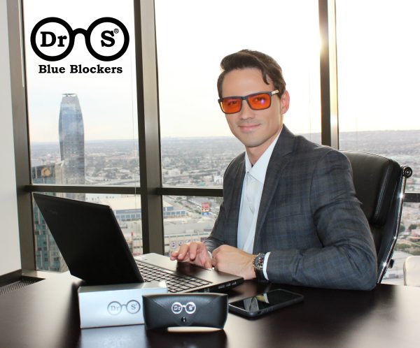 Large Square Blue Light Filtering Glasses - Image 5