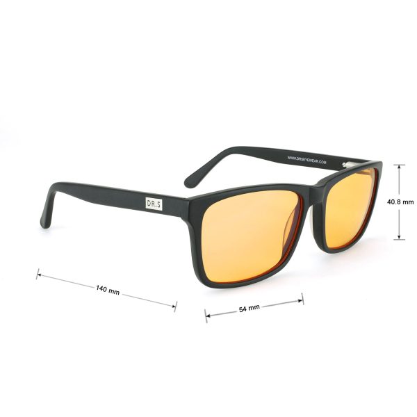 Large Square Blue Light Filtering Glasses - Image 3