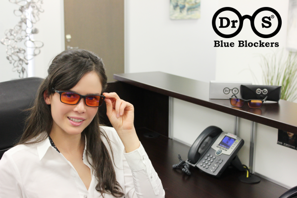 Small Square Blue Light Filtering Glasses - Image 6